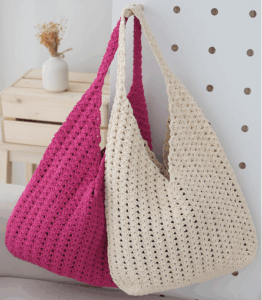 Colorful Crochet Beach bags shopping knit bags fashion crochet beach bags shipping bags