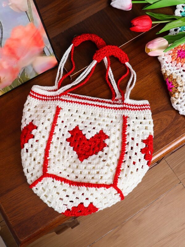 wholesale crochet shopping bag handmade bags