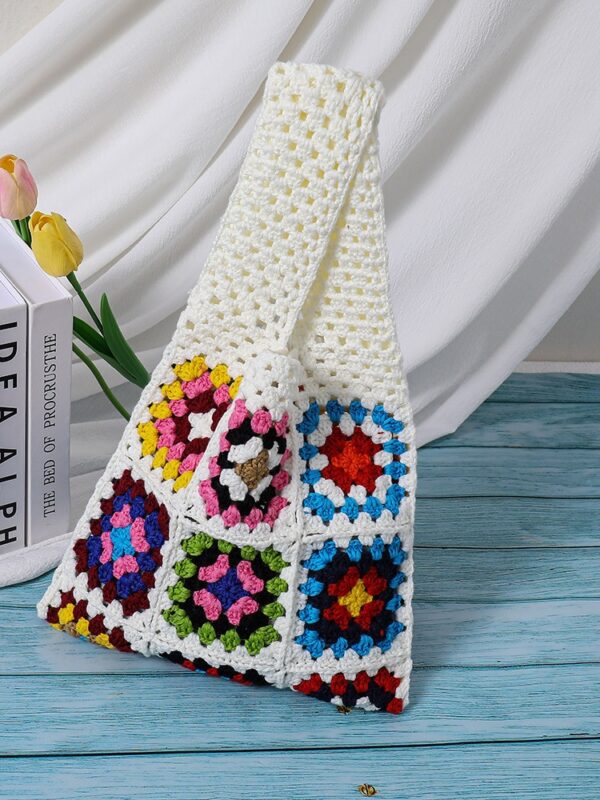 Handmade crochet bags knitted bags