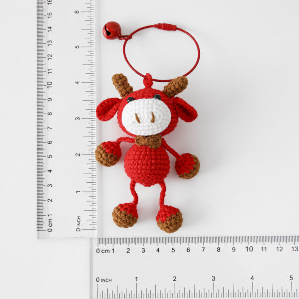 size of wholesale crochet keyrings