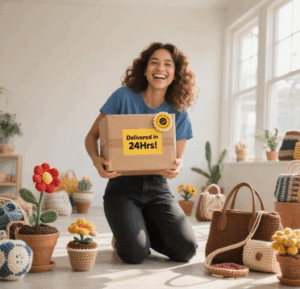 high inventory with fast delivery crochet items