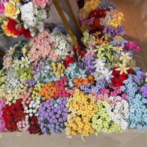China wholesaler of Crochet Flowers knit flora